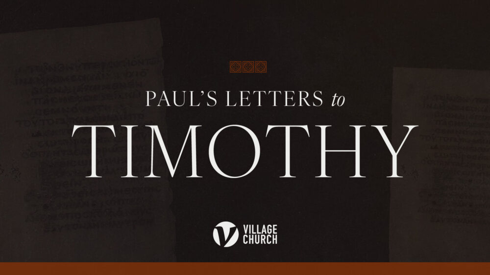 Pauls Letters to Timothy